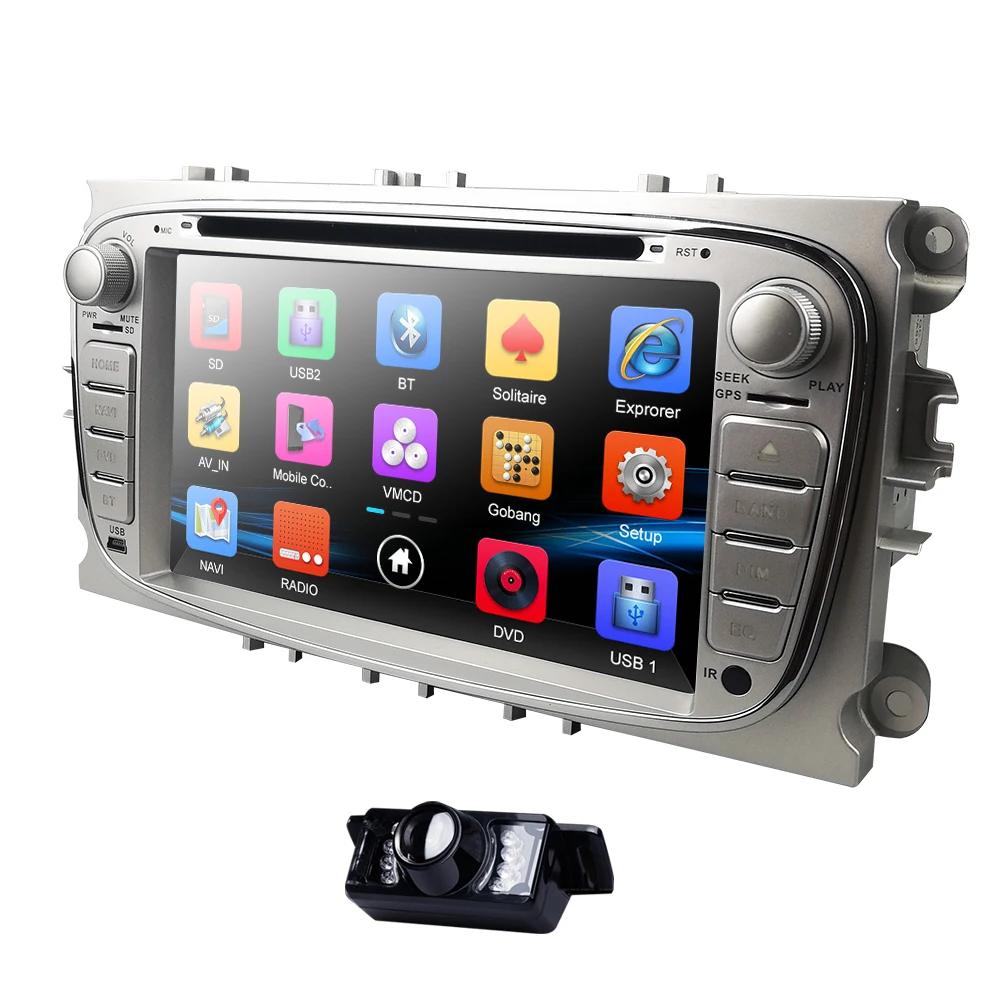 Perfect Hizpo 2din Car DVD Player GPS Navi for Ford Focus Mondeo Galaxy with Audio Radio Stereo Head Unit Free Canbus SWC BT CAM MAP RDS 1 Perfect Hizpo 2din Car DVD Player GPS Navi for Ford Focus Mondeo Galaxy with Audio Radio Stereo Head Unit Free Canbus SWC BT CAM MAP RDS 1