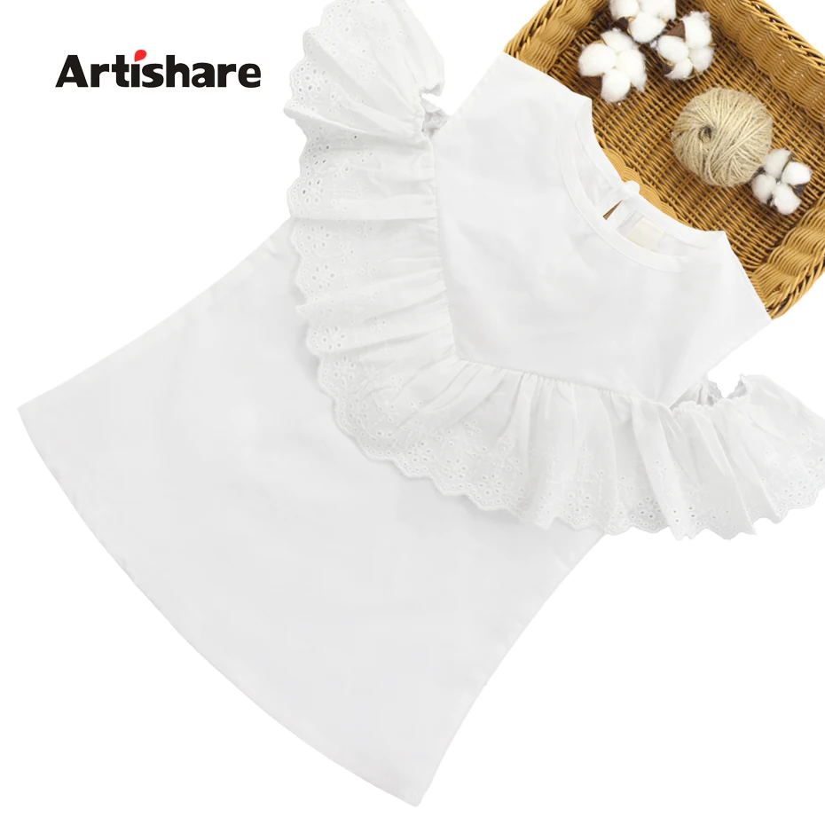

Girls White Blouse O Neck Blouse White For Girls Lace White Shirt For Girls Teenage Clothes For Girls Age 6 8 10 12 14 Year