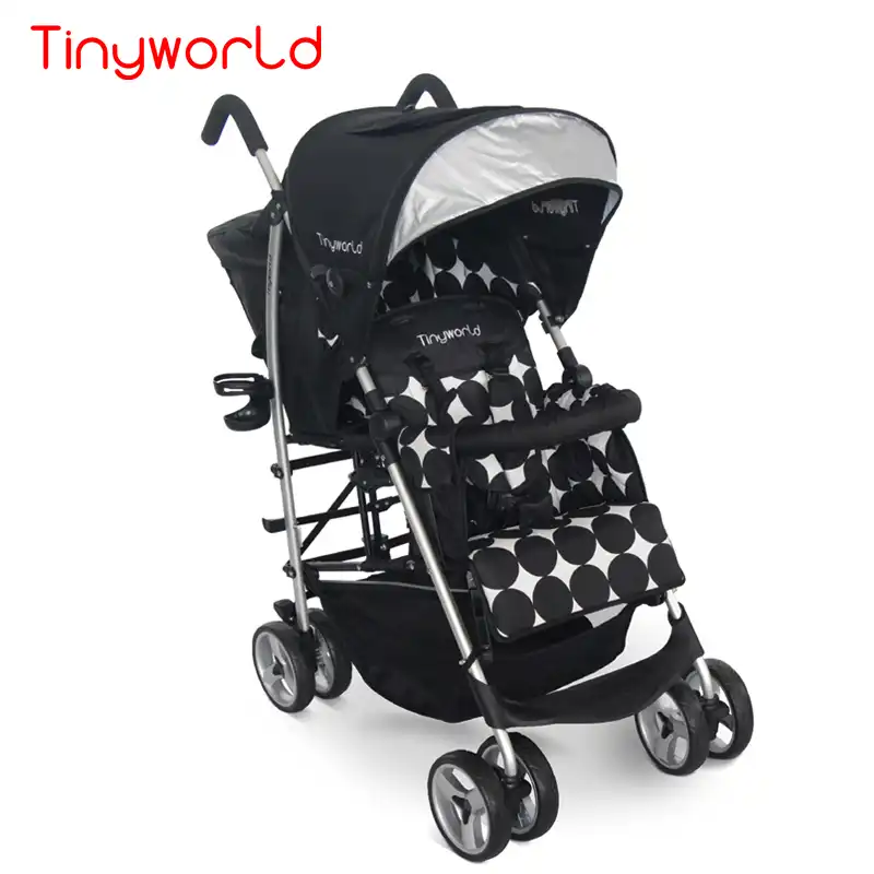 double stroller front and back