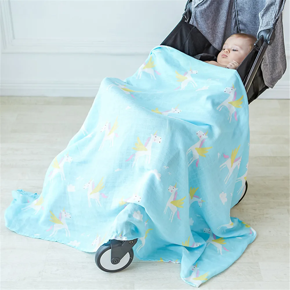 Buy Baby Photography Wrap Flamingo Baby Receiving Blanket Girls Stroller Cover