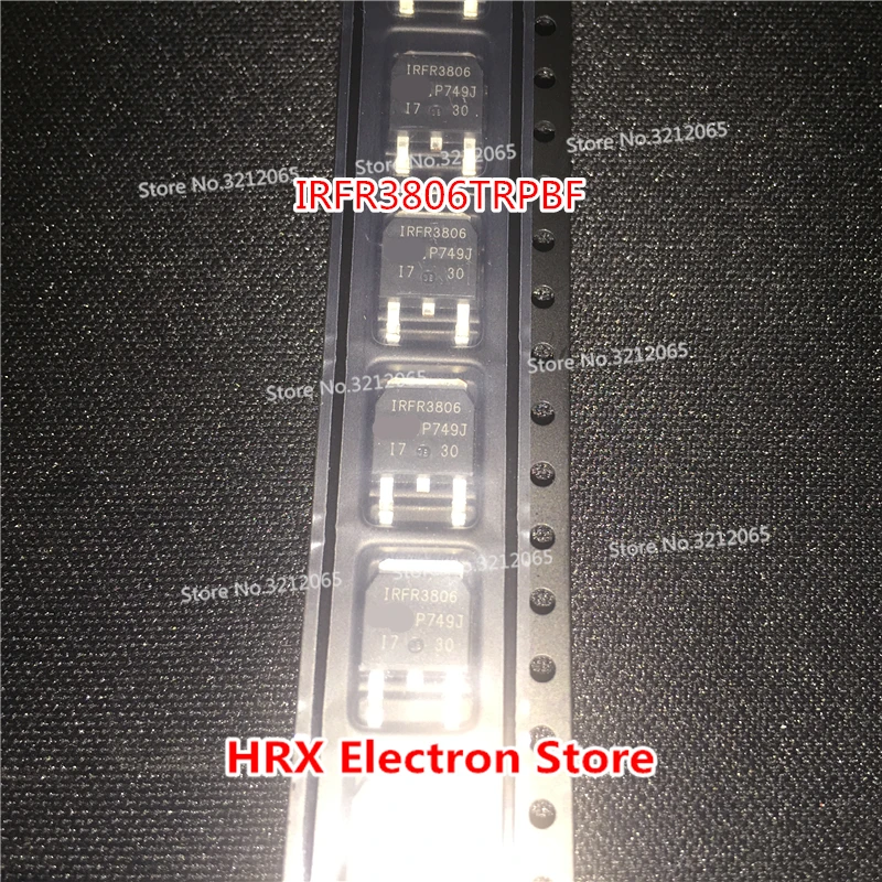 Новый оригинальный импорт IRFR3806TRPBF IRFR3806 MOSFET 60V 43A TO 252 10 шт./лот|lot|lot lotlot 10pcs |