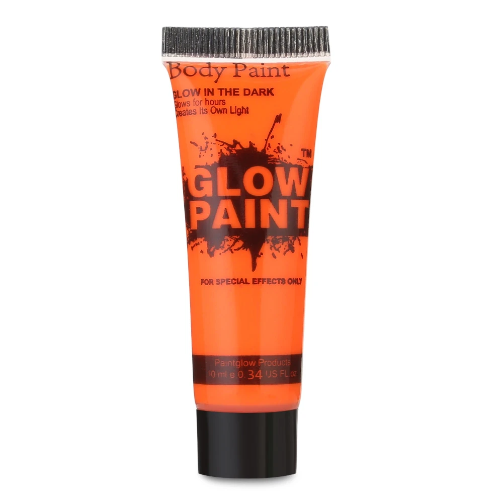 Tanie 6 kolorów Neon fluorescencyjne UV malowania ciała 24 sztuk zestaw malowanie twarzy Luminous farby akrylowe sztuki na imprezę Halloween makijaż