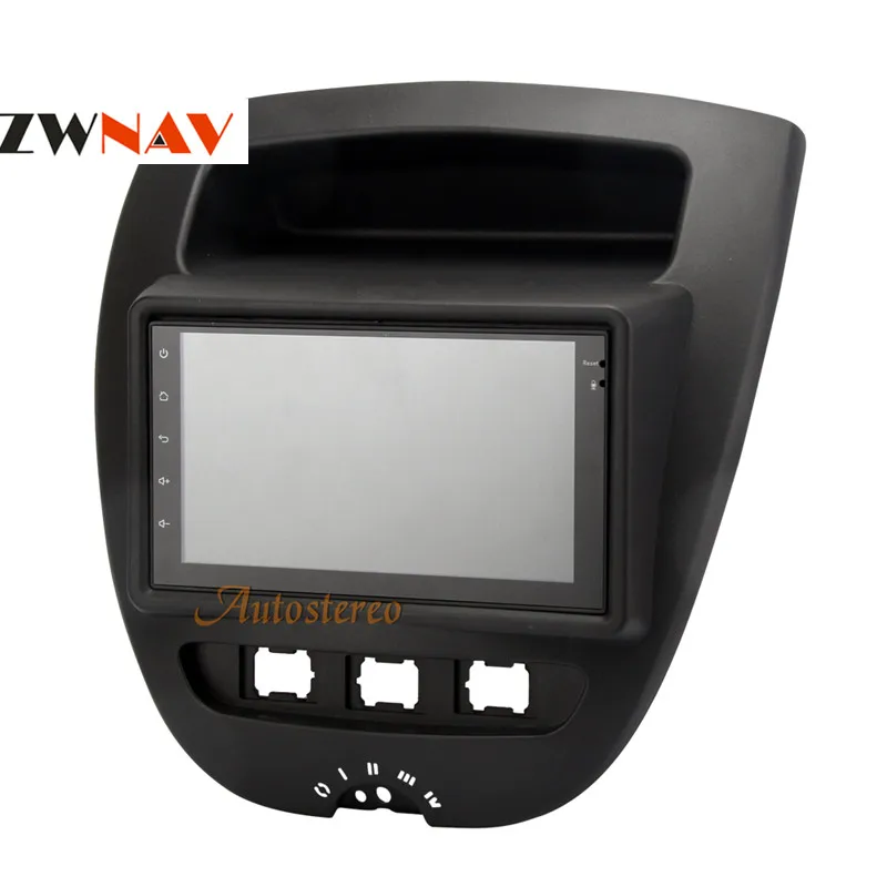 Clearance Android 7.1 RAM 2G Car GPS Navigation Radio Screen Multimedia Head Unit For Toyota Aygo Peugeot 107 Citroen C1 3