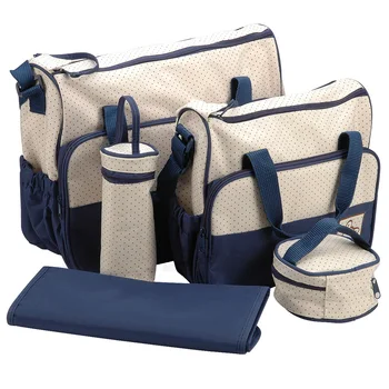 

Hot Bags Baby Blue Bag Interior Exterior + Bag Lunch Bag and Bottle + Layer