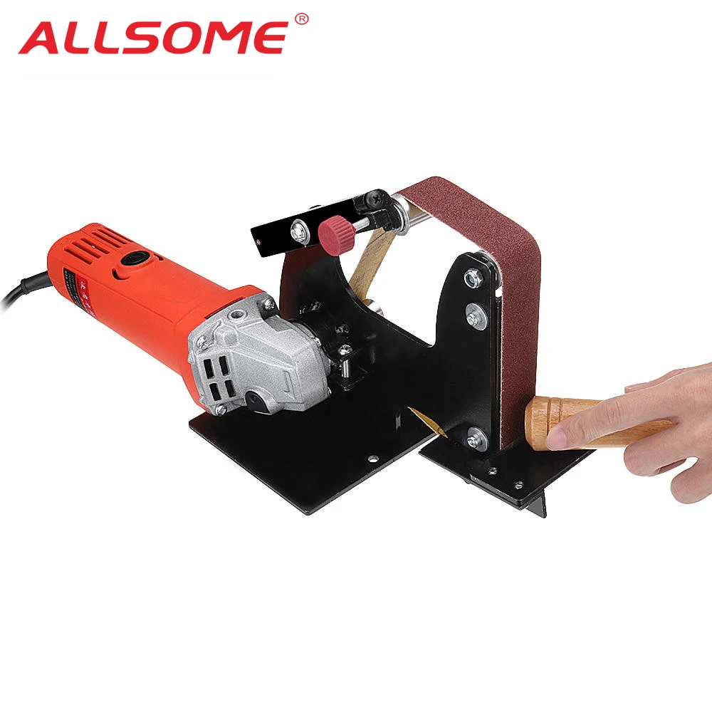 Ленточный гриндер для ушм. Ленточный гриндер для ушм. Гриндер на стойке (насадка на ушм болгарку 115-125 мм. Насадка-адаптер на ушм для шлифовальной ленты m10/m14, 100/115/125 мм. Насадка гриндер.