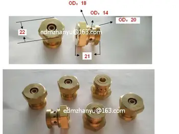 

wire guide for wire EDM - MS machines aibnb ruijun / 2pcs=1 pair / high quality