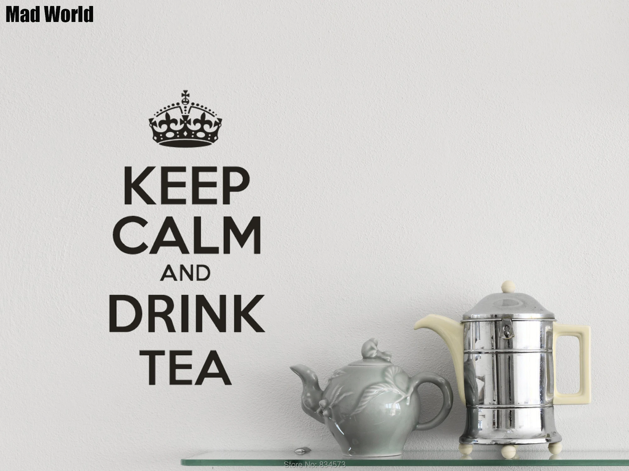 Keep Calm and Drink Tea 56 105H 47 88H 1