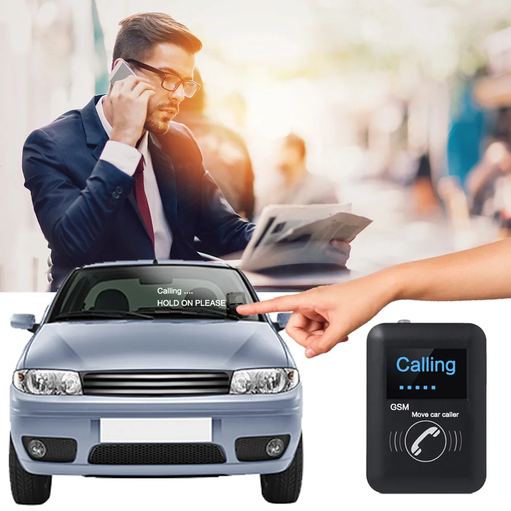

GSM Move car caller pager/Smart Car Communicator/Move car button phone parking car caller