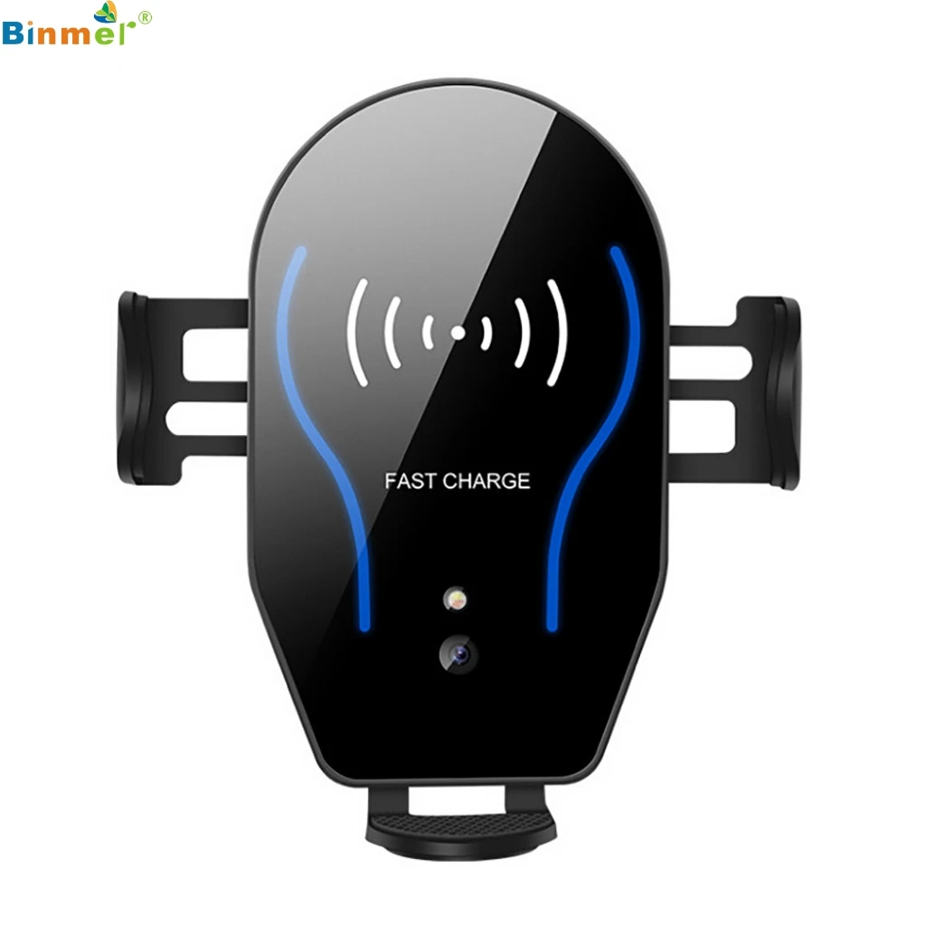 

Binmer New structure Qi wireless charger base car charger silent design height waterproof mounting mat for Samsung S10e / S10