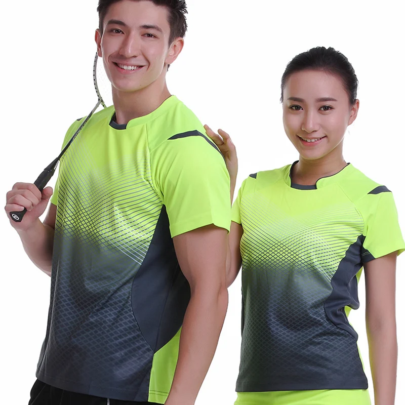 

Men's Women Sportswear Running T-Shirt Short Sleeve Sports Tracksuit Team Table Tennis Shirt Shirt Men T-shirts Women