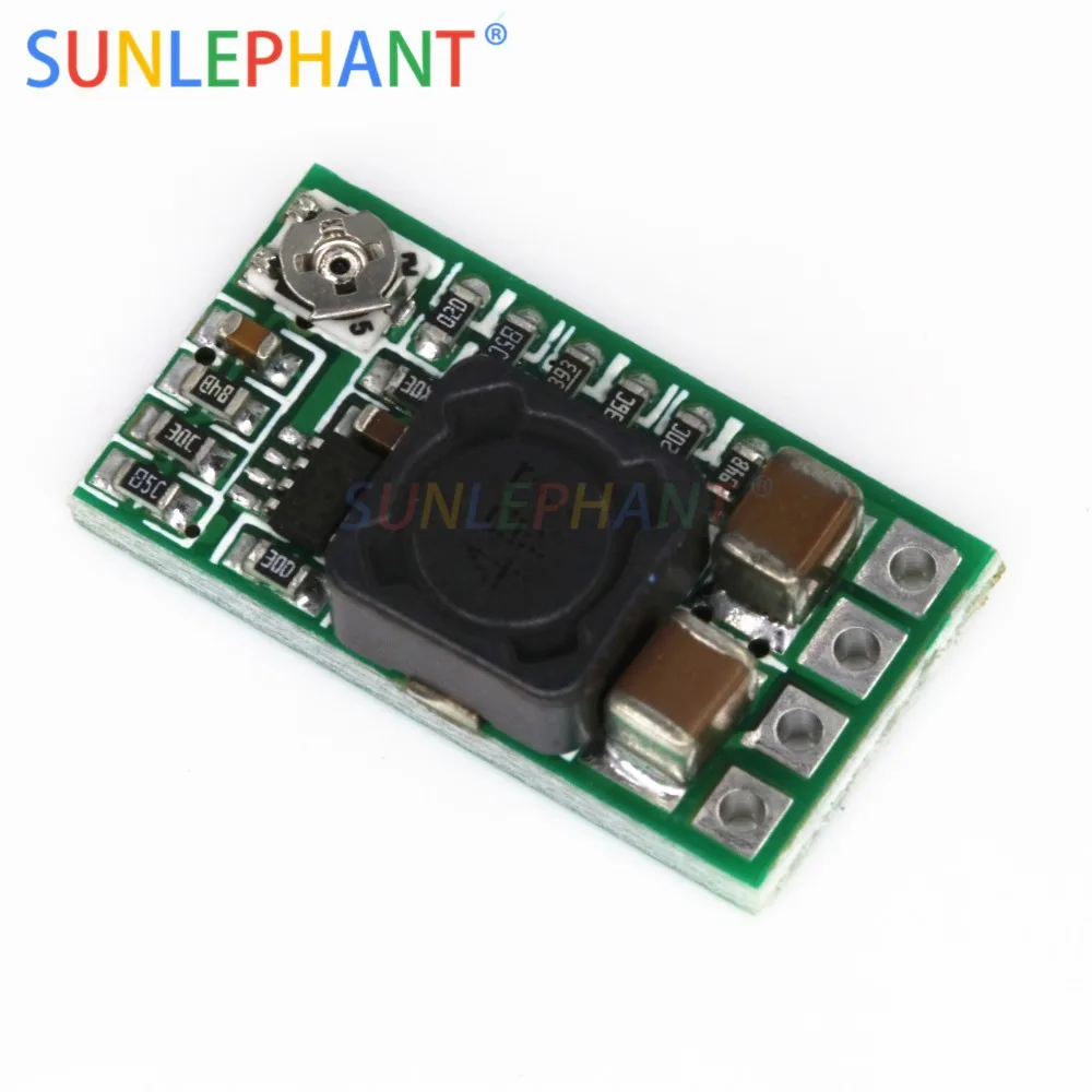 Mini DC 12 24V To 5V 3A понижающий модуль питания преобразователь Регулируемая