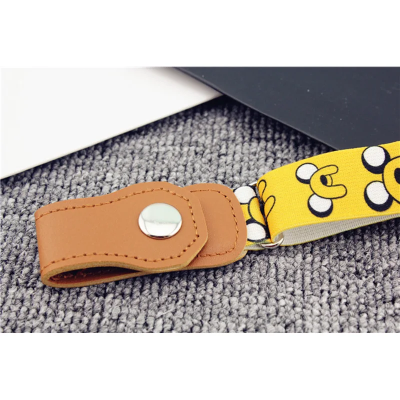 Child Buckle-Free Elastic Belt No Buckle Stretch Belt for Kids Toddlers Adjustable Boys and Girl's Belts for Jean Pants kids fashion belt