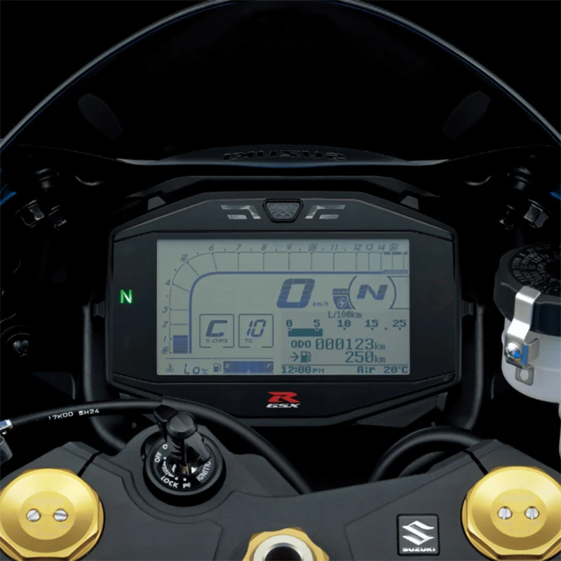  For Suzuki GSX-R1000 2017 2018 2019 GSXR1000 L7 Motorcycle Instrument Cluster Scratch Protection Film Screen Protector New (2)