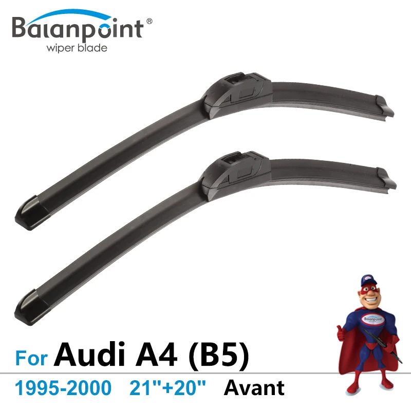 Wiper Blades for Audi A4 (B5) Avant 1995 2000 21"+20", Set of 2, Best
