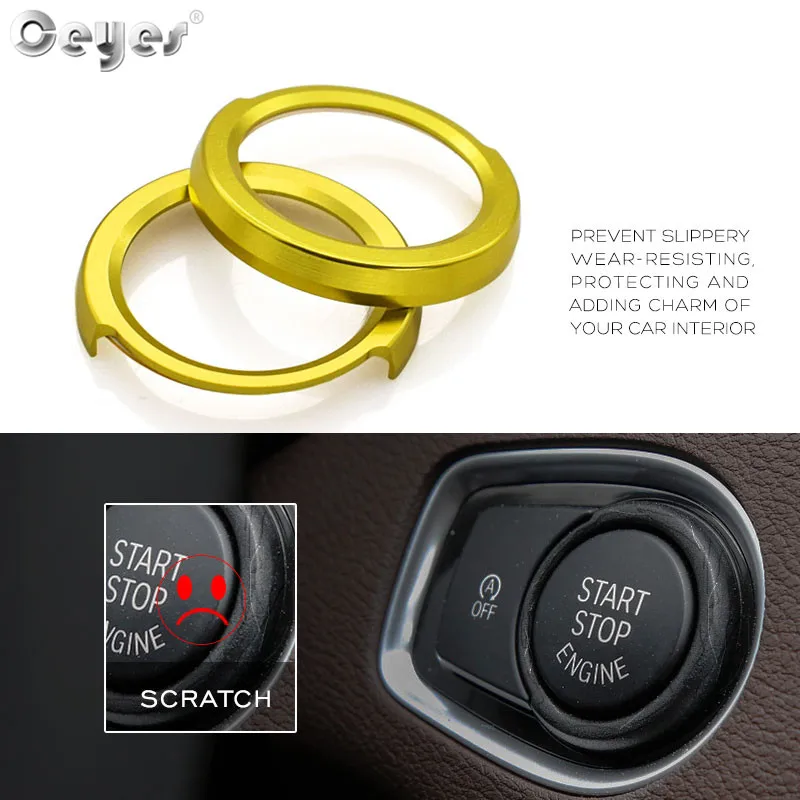 Start Engine Button Ring for BMW (4)