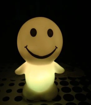 

Colorful Dolls Smiling Face Led Small Light Gifts Movie & Tv Toy Plastic Unisex Flashing 2020