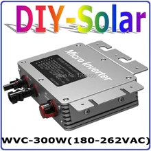 2017new Солнечные фотоэлектрические на сетке инвертора dc22-50v к AC110V/220 В 300 Вт Солнечной Сетка Tie Micro Инвертор с связь Функция