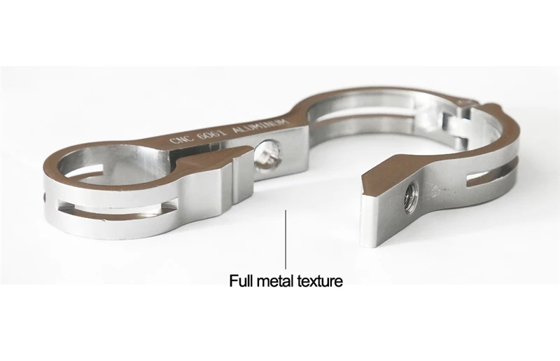 Top WEST BIKING Bike Light Extender Handle Bar Aluminum Extensions Mount Torch Clamp Lamp Holder Front Bike Bicycle Light Holder 4