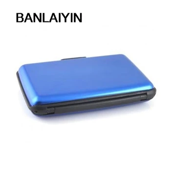 

WholeTide 10* Random Waterproof Aluminum Pocket Business ID Credit Card Wallet Holder Case Box