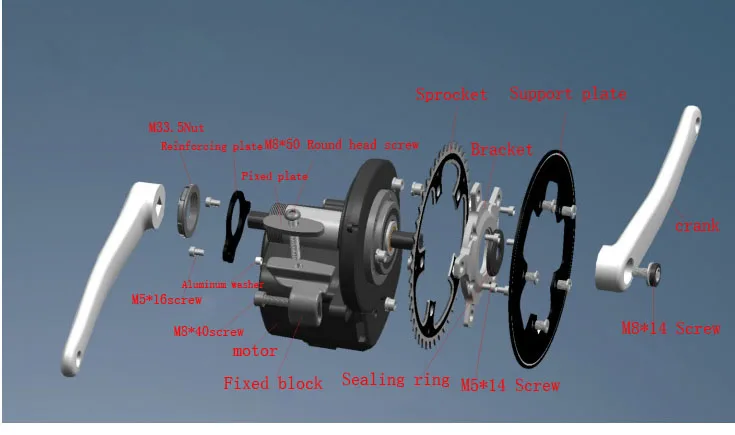 Top TONGSHENG TSDZ2 500W 36V brushless geared Mid-drive motor electric bicycle motor electric bike motor electric bike kit 2 Top TONGSHENG TSDZ2 500W 36V brushless geared Mid-drive motor electric bicycle motor electric bike motor electric bike kit 2