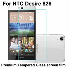 10 шт/партия для htc Desire 826 Супер тонкий Премиум закаленного стекла экрана, для htc 826 5.5" стеклянная пленка экрана, сумка из полипропилена