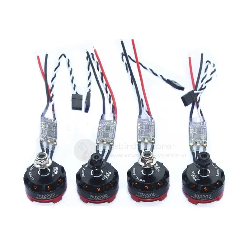 Комплект электропитания RS2205 2300KV мотор + BLS20A ESC 2-4S Dshot сварной и отлаженный для PFV mini