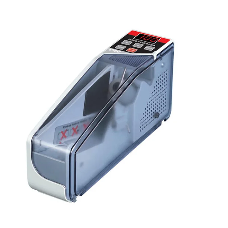 Продажа Мини смартфон счетчик денег для большинства банкнот машинка для пересчитывания денег EU V40 банковское оборудование оптом