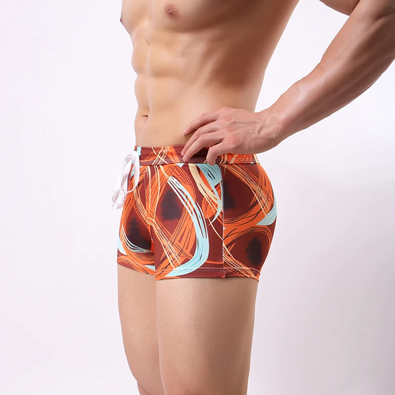 Sexy Men's Beach Swimwear Shorts Men Print Camouflage Swimming Beach Surfing Long Board Elastic Waist Shorts Boxer Plus Size XL Sexy Men's Beach Swimwear Shorts Men Print Camouflage Swimming Beach Surfing Long Board Elastic Waist Shorts Boxer Plus Size XL