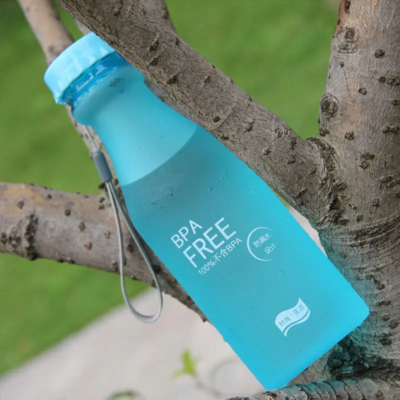 

New Unbreakable Portable Leak-proof Sports Travel Water Bottle Cycling Camping 550ml BPA Free Leak Proof Sports Water Bottle