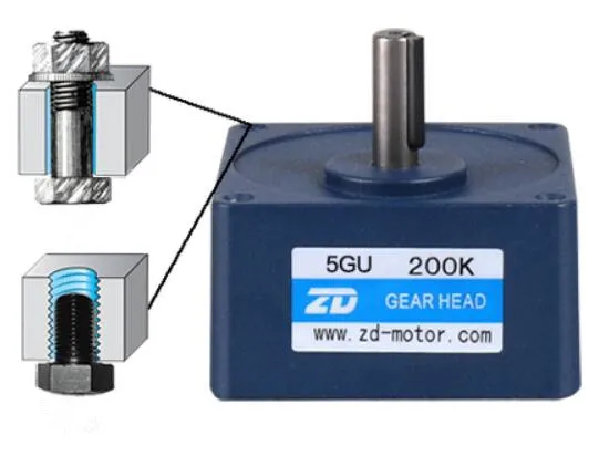 Нет хотя отверстие Стиль ZD двигатель 5GU3~ 750KB редуктор 15KB/18KB/30KB/40KB/50KB Коробка передач Micro ac снижение индукционный редукторный двигатель