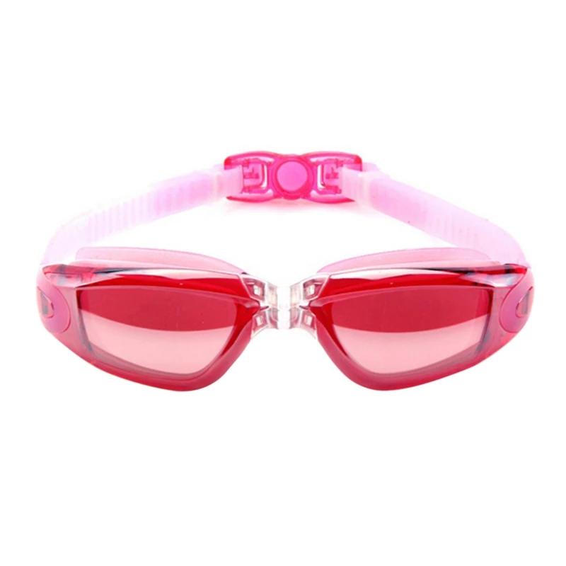 Women Men Swimming Eyewear Electroplated Plating Lens Anti-UV Waterproof Anti-fog Glasses Adult Googles