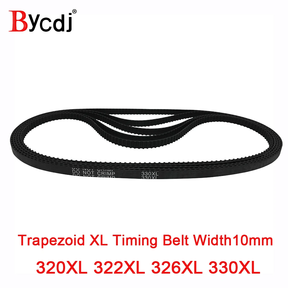 BycdjXL Ремень ГРМ 320XL/322XL/326XL/330XL резиновый шкив 10 мм ширина Закрытая петля