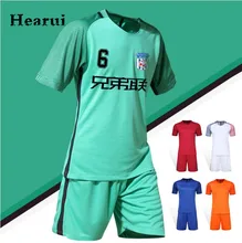 2016 2017 High Quality Blank font b Soccer b font Jersey Short Sleeved Quick Dry Men