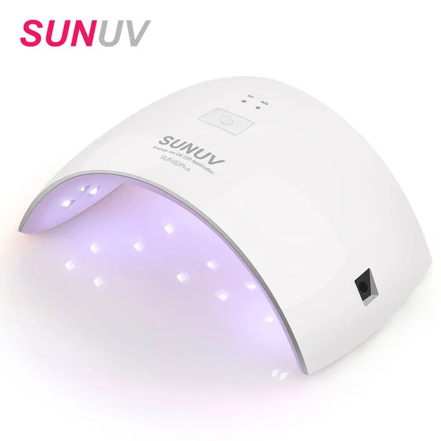 

Hottest SUNUV SUN9c Plus 36W UV LED Nail lamp 18 LEDs Nail dryer for All Gels with 30s/60s button Perfect Thumb Solution