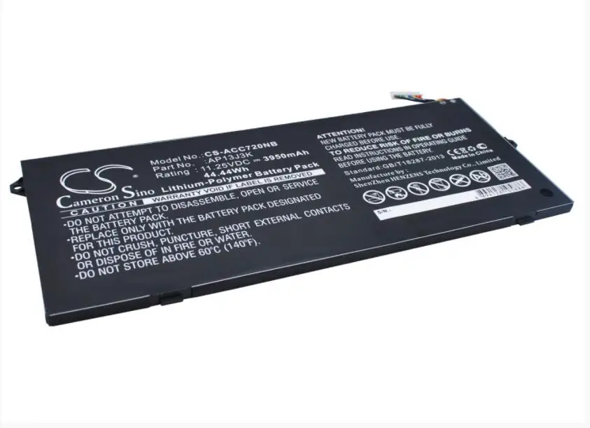 Cameron sino 3950 мАч аккумулятор для ноутбука Acer хромбук 11 C740 ChromeBook 11 C740-C32M ChromeBook 11 C740-C3P1 ChromeBook 11 C740-C4PE