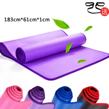 Нескользящий коврик для занятий спортом на открытом воздухе беговая дорожка 10 мм толщина коврики упражнения Пилатес Йога для занятий фитнесом и потери веса складной коврик для фитнеса