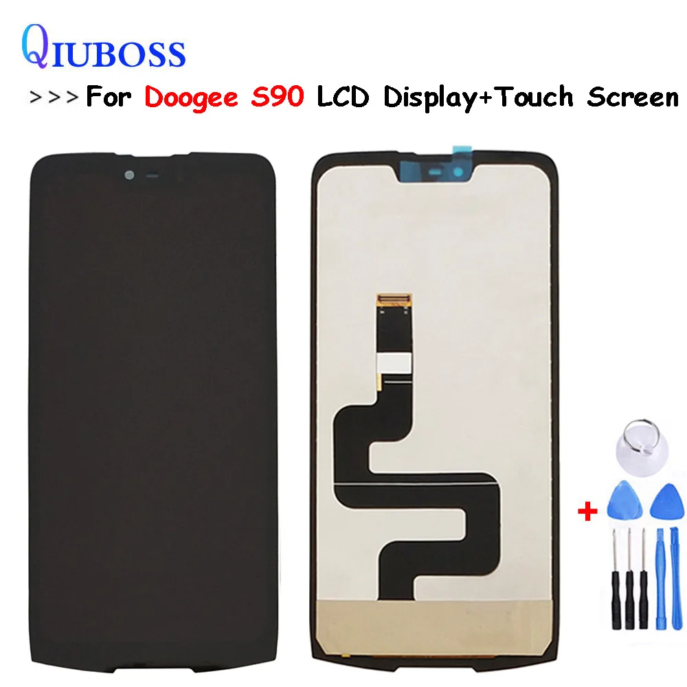 

100% Original New For Doogee S90 LCD Display + Touch Screen Digitizer Assembly Panel Digital Replacemen Tools 1080x2246P
