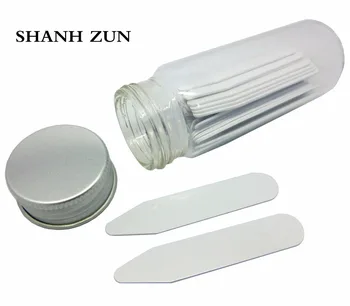 

SHANH ZUN 30 Pcs Plastic White Collar Stays Stiffeners Bones for Mens Dress Formal Shirt Gift 5 Sizes to Choose