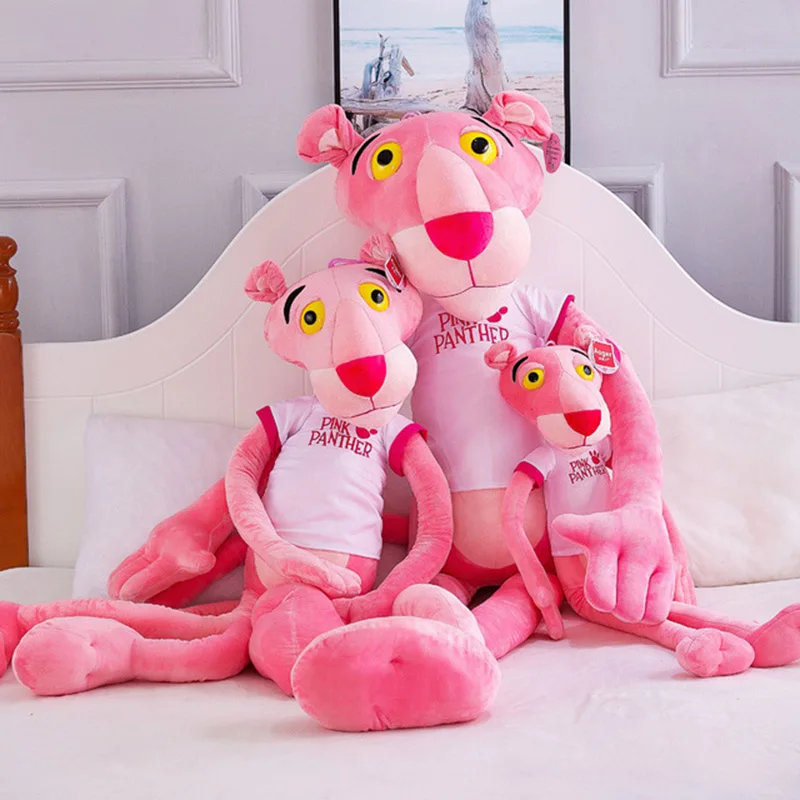 

Pink Panther Boy Big Doll Lovely Dalang Korean Girl Tigger Naughty Panther Plush Toy Sleeping Pillow