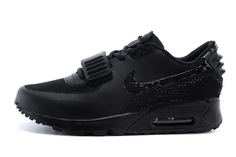 Официальный Оригинальная продукция Nike Air Max 90 для мужчин дышащие кроссовки мужчин's Беговая Спортивная обувь черный Nike Air Max 90