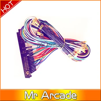 

original Pandora jamma game pcb box4 with 28pin Wire harness with POWER SUPPLY for LCD crt 645 in 1 arcade video game machine
