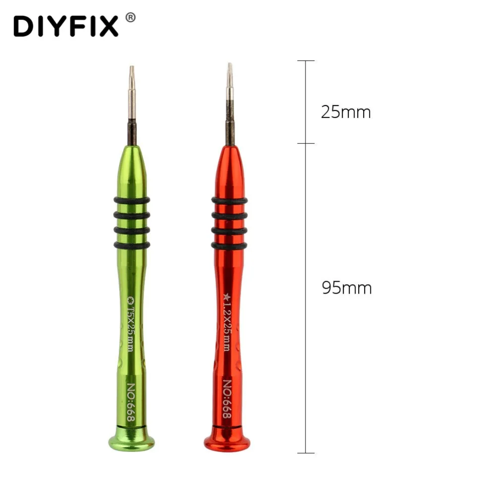 Отвертка DIYFIX Precision T5 Torx P5 1 2 мм Pentalobe для Apple Macbook Air / Pro с дисплеем Retina инструменты