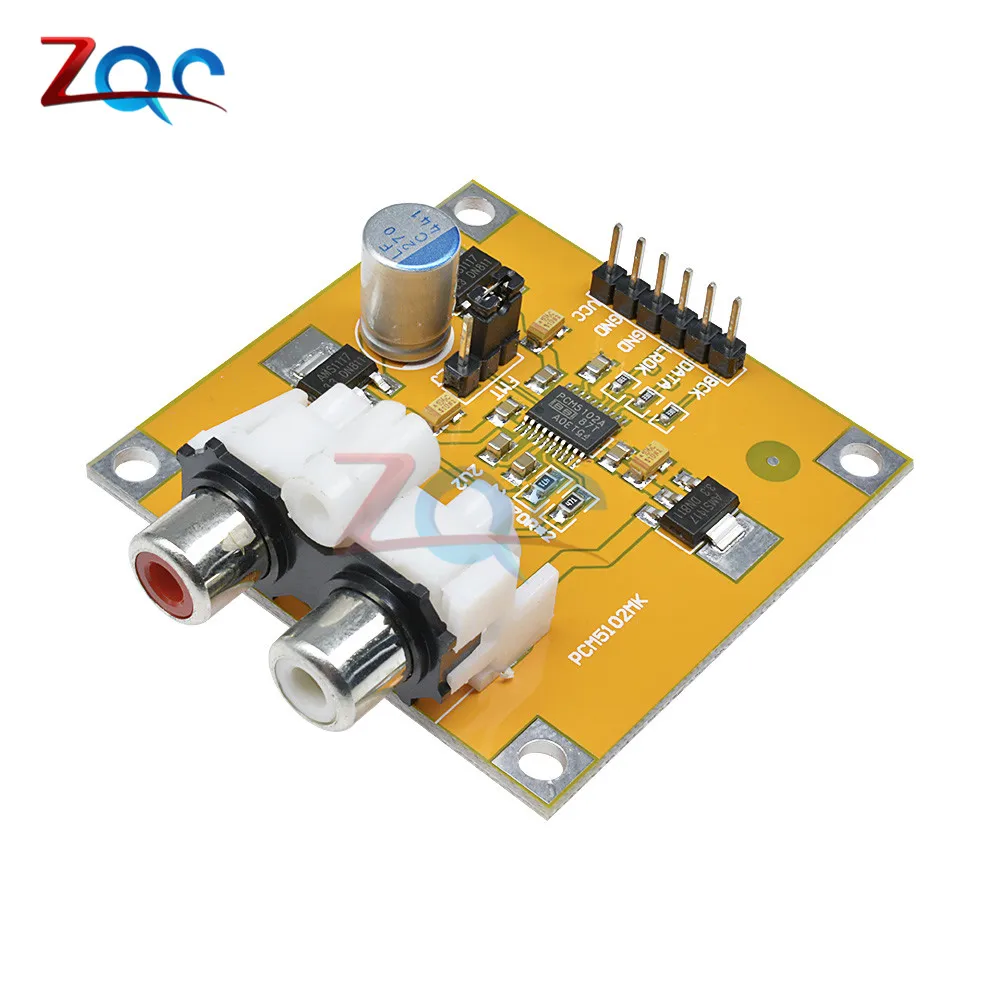 Pcm5102 Dac Decoder I2s Player Assembled Board 32bit 384k Beyond Es9023 ...