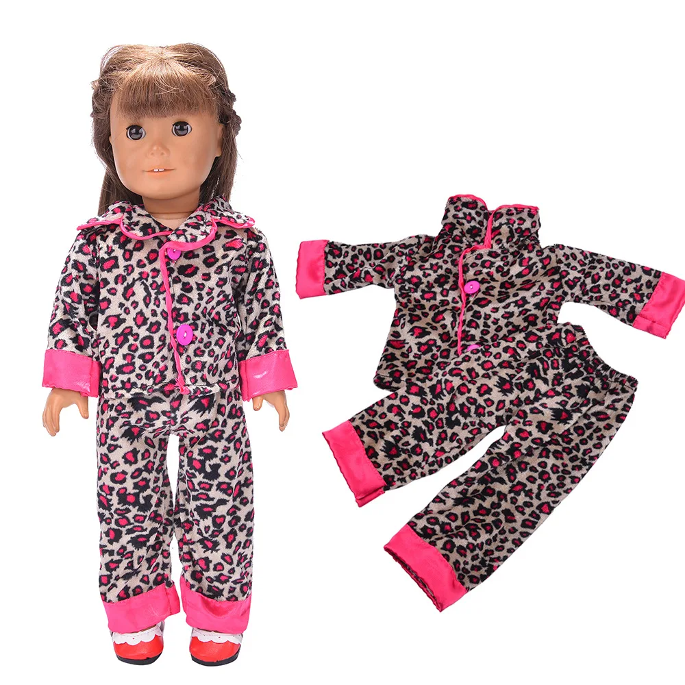 

for 18 inch girl doll clothes set also fit for 18" born baby doll outwear children girl play doll clothes