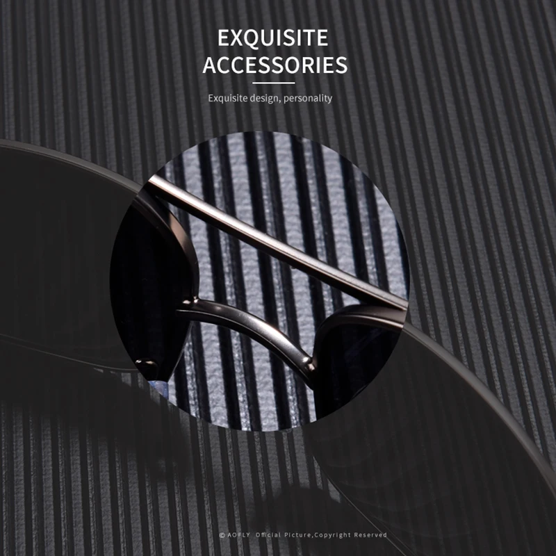AOFLY, фирменный дизайн, поляризационные солнцезащитные очки, мужские, для вождения, металлические, Ретро стиль, солнцезащитные очки для мужчин, UV400, Gafas Oculos De Sol AF8190