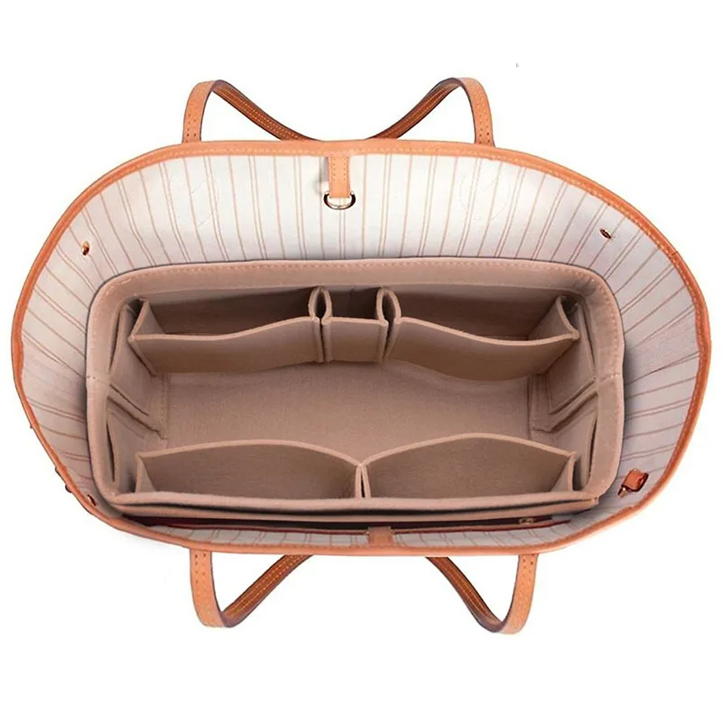 إمرأة ماكياج المنظم/ورأى القماش إدراج حقيبة التخزين متعددة الوظائف حقيبة مستحضرات التجميل مخزن للمكياج للحصول على حقيبة سفر منظم