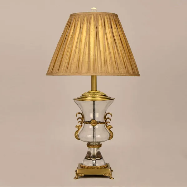 Luxury Copper And Import Gl Table Lamp Energy Saving Luxury Copper And Import Gl Table Lamp Energy Saving Environmental Friendly High Quality