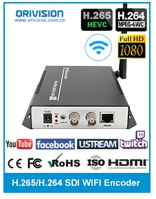 H265 H264 HDMI wifi видео кодировщик HDMI к ip потокового кодировщика, поддержка Youtube, Facebook, wowaz