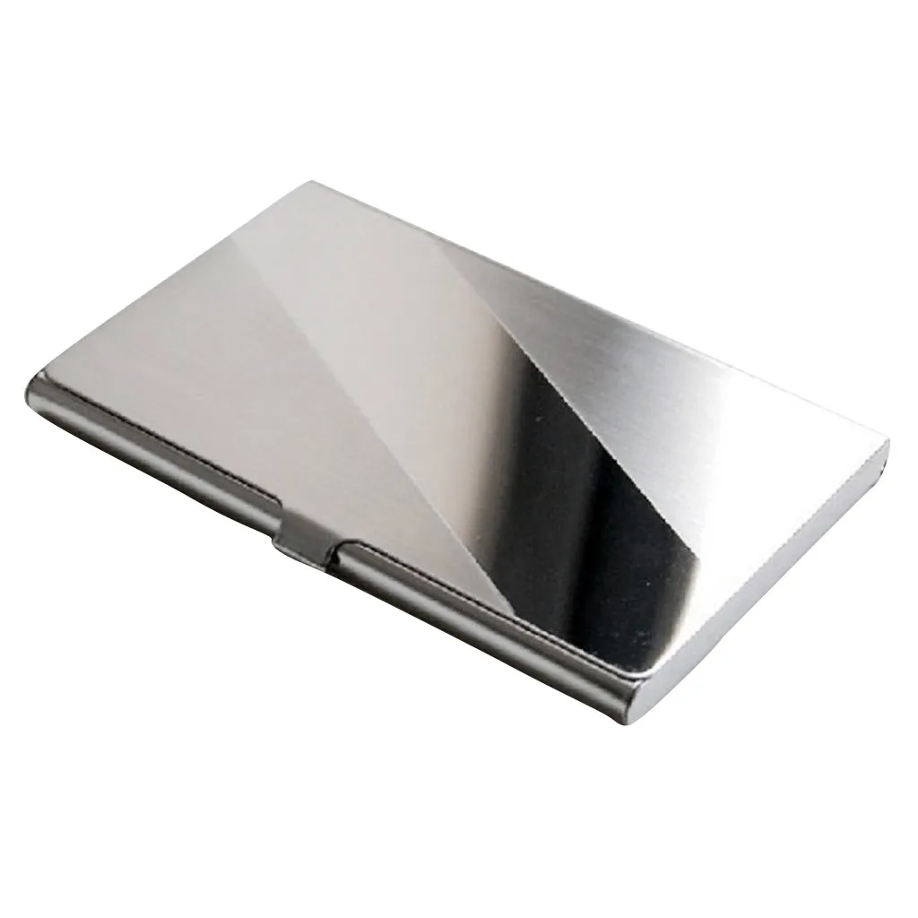 

Top Brand Business ID Credit Card Holder Wallets Pocket Case Bank Credit Card Package Case Card Box tarjetero 5H