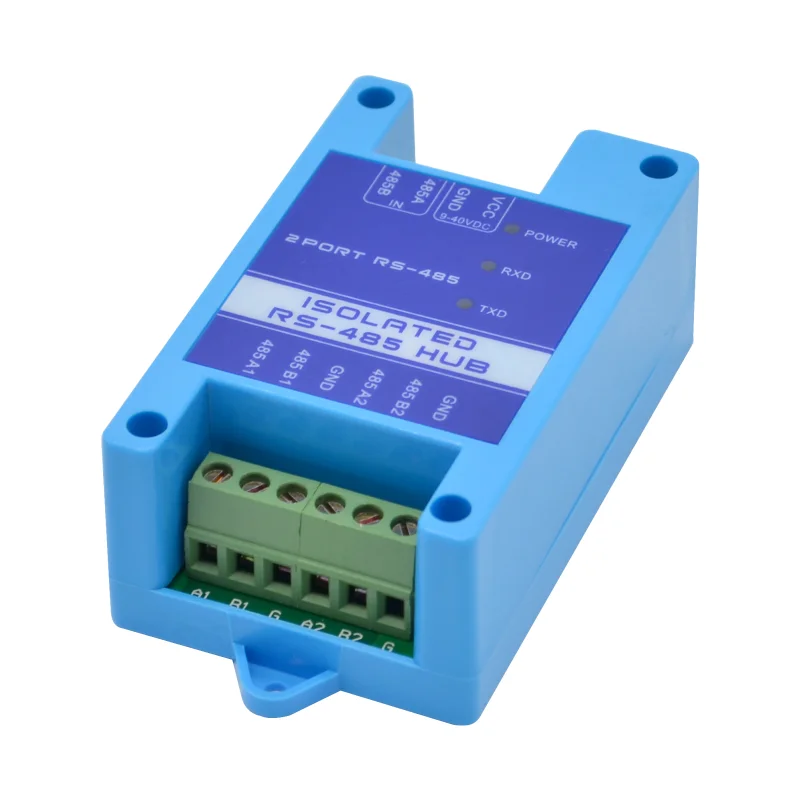 

485 Repeaters Photoelectric Isolation Industrial RS485 Hubs, 2 Signal Amplifiers, Anti-interference and Lightning Protection.